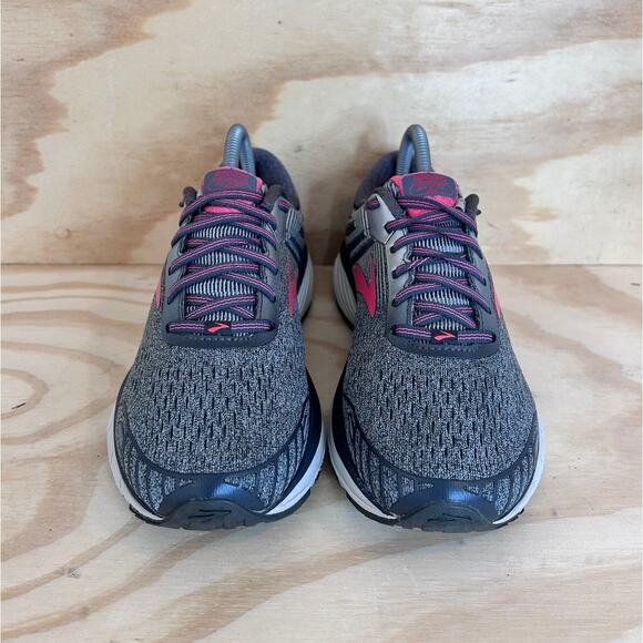 Brooks -Adrenaline GTS 18 -Running Shoes -Gray -Women's -9(D) Wide - 1202681D079 - Picture 2 of 9